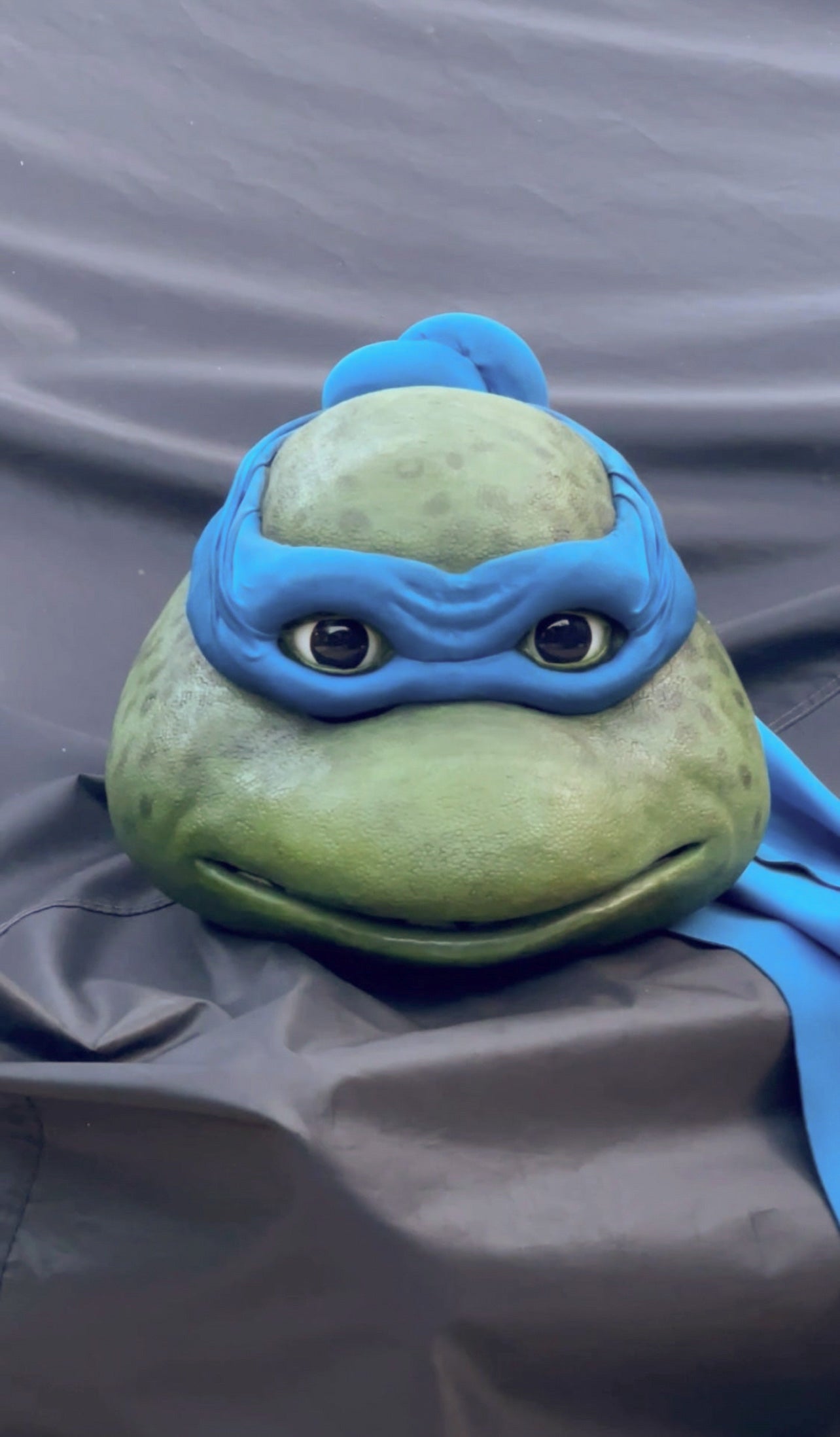 Blue Turtle Mask Ooze V2 REELTIME CREATURE SHOP