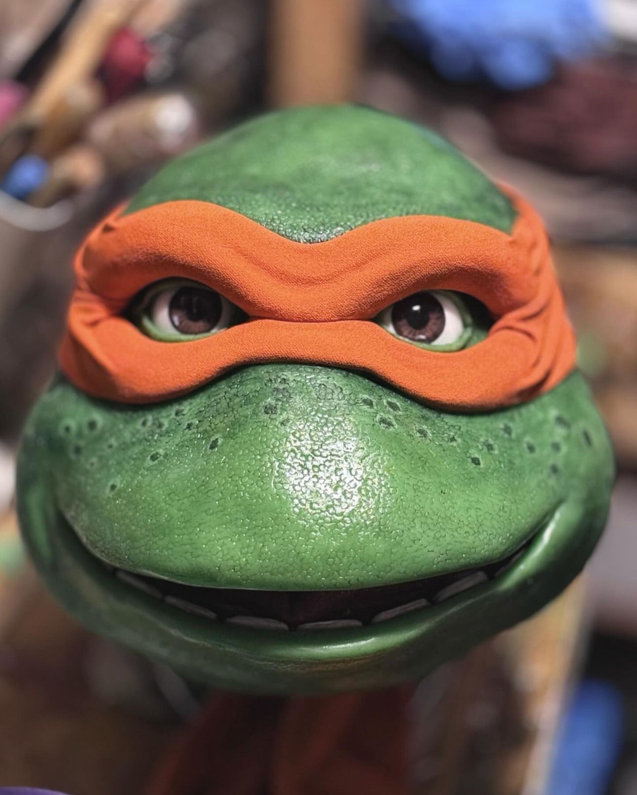 Orange Turtle Mask Original V1