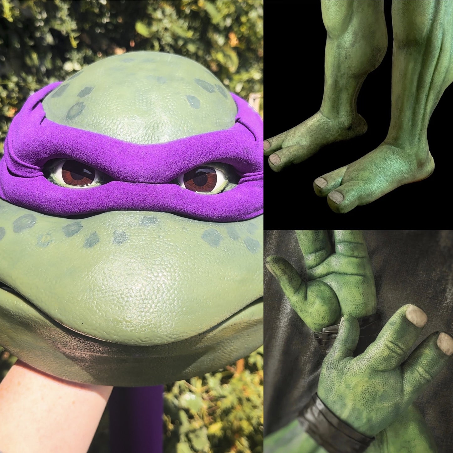 BUNDLE: Turtle Mask, Arms, Legs