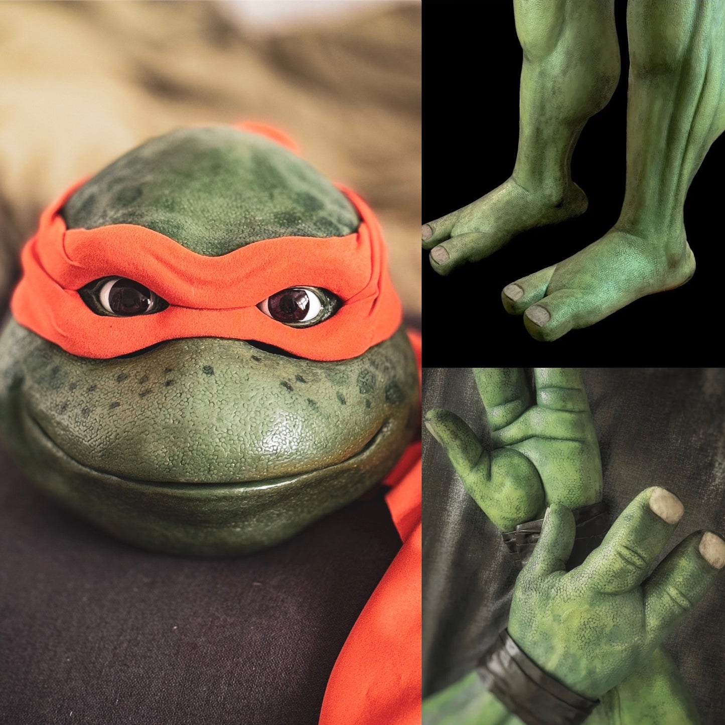 BUNDLE: Turtle Mask, Arms, Legs