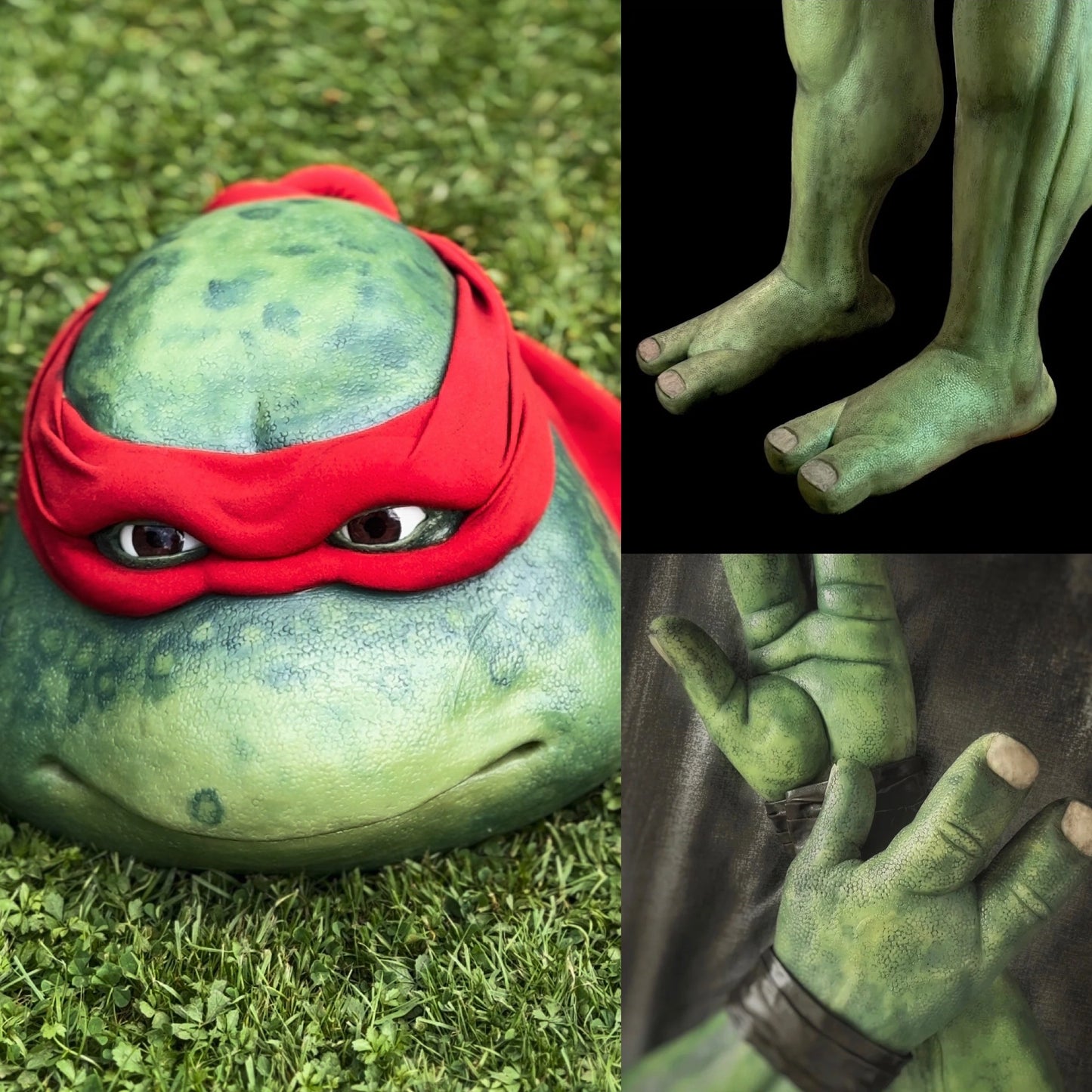 BUNDLE: Turtle Mask, Arms, Legs