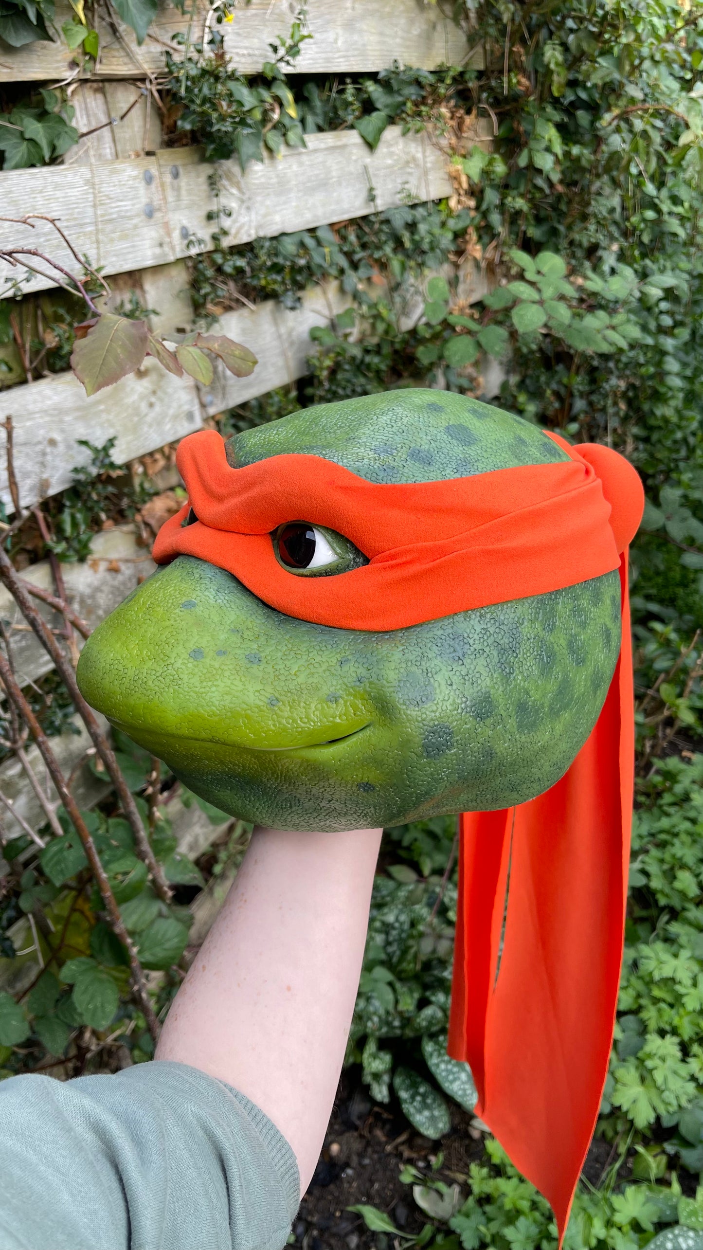 Orange Turtle Mask Ooze V2