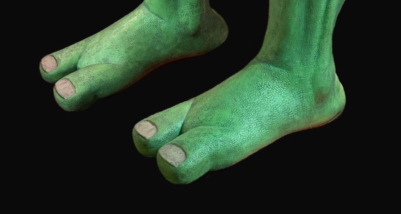 Turtle Costume Parts: Feet ONLY