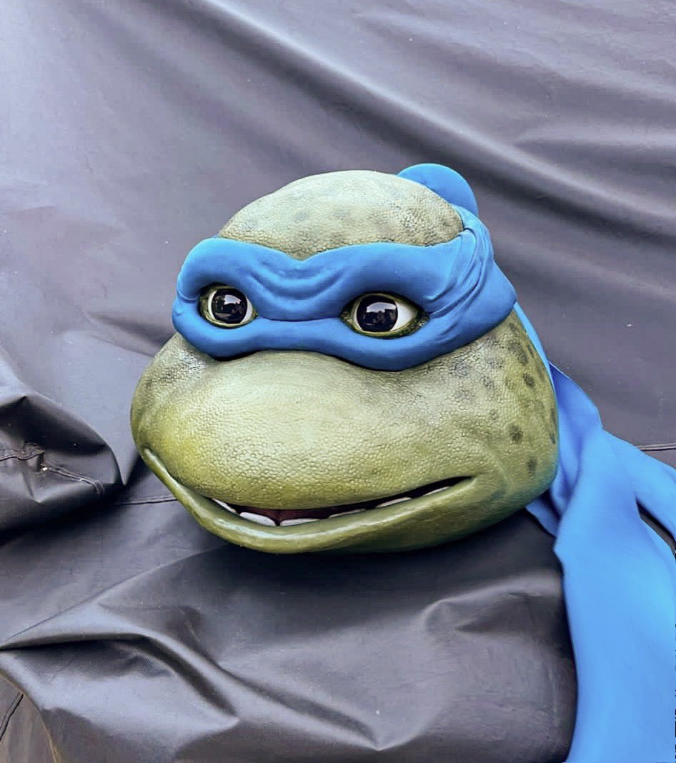 BUNDLE All 4 Turtle Masks Ooze V2 REELTIME CREATURE SHOP