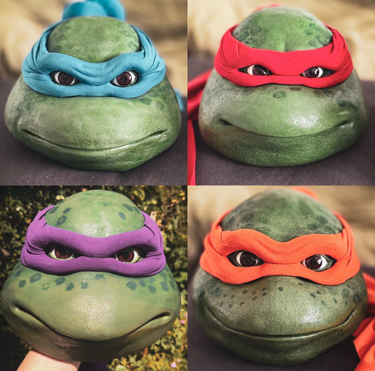 BUNDLE: All 4 Turtle Masks Ooze V2