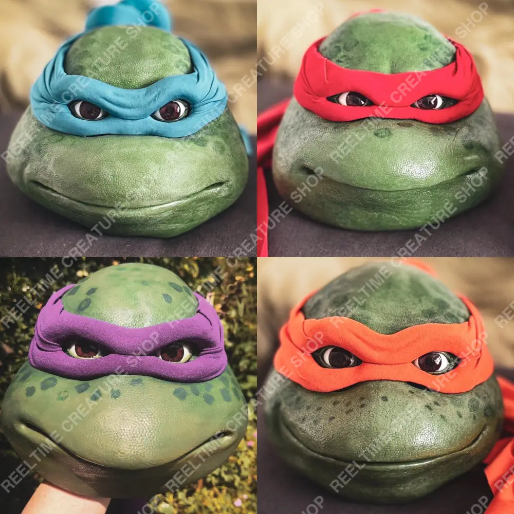 BUNDLE: All 4 Turtle Masks Ooze V2
