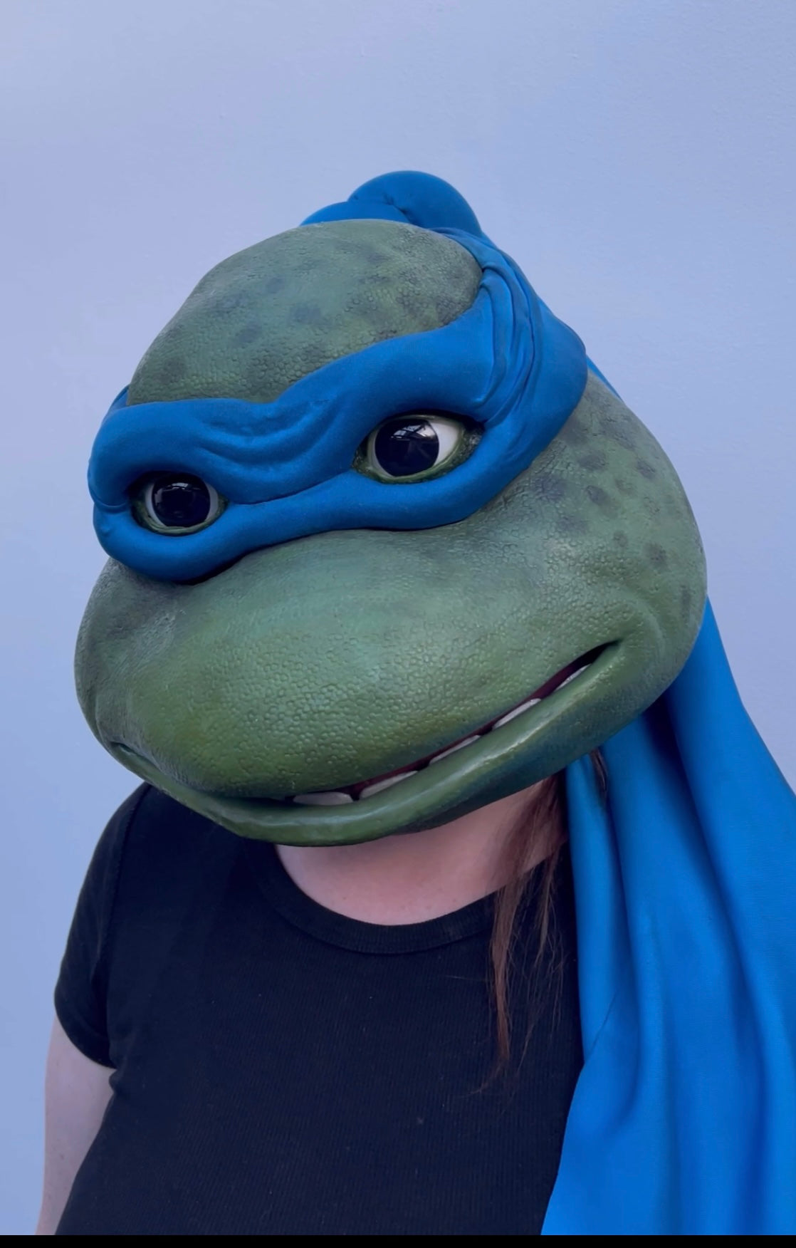 Blue Turtle Mask Ooze V2 REELTIME CREATURE SHOP