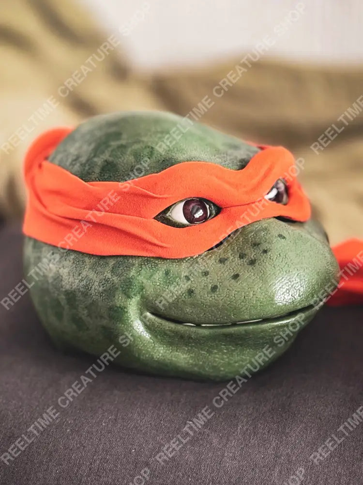 Orange Turtle Mask Ooze V2